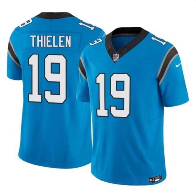 Men & Women & Youth Carolina Panthers #19 Adam Thielen Blue 2023 F.U.S.E. Vapor Untouchable Football Stitched Jersey->chicago bears->NFL Jersey